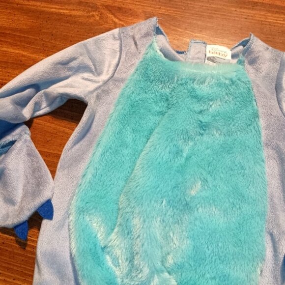 STITCH BABY ONESIE - 12-18mo - Disney movie  cute alien monster costume pajamas - Picture 2 of 8